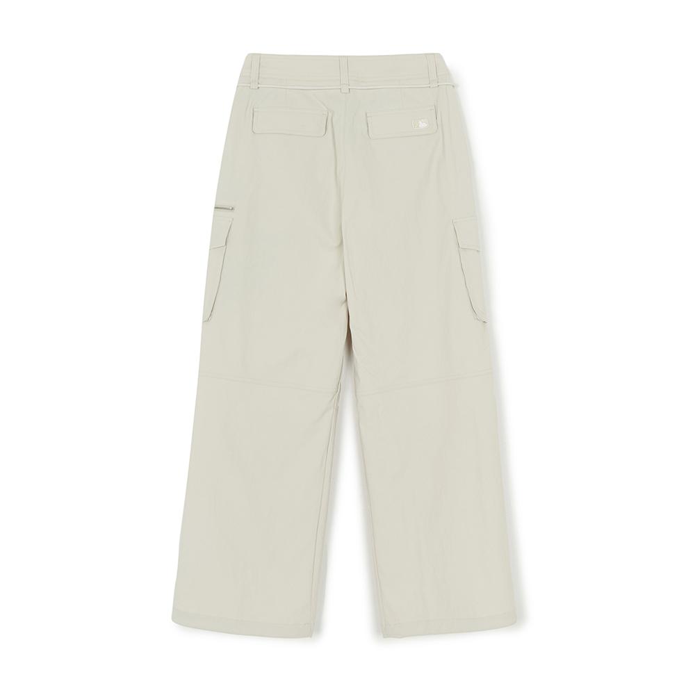 กางเกงขายาว Women's Cotton Touch String Cargo Wide Pants Boston Red Sox