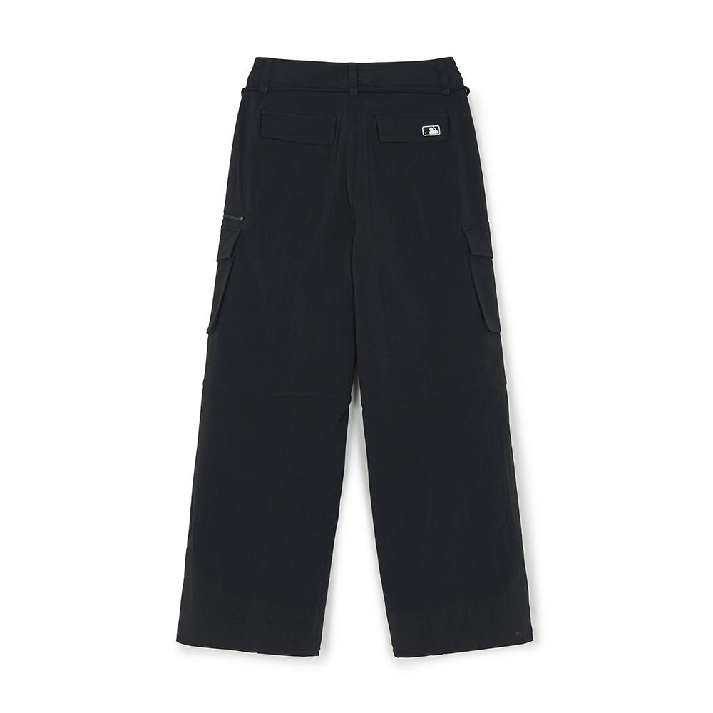 กางเกงขายาว Women's Cotton Touch String Cargo Wide Pants New York Yankees