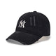 Basic Washing Denim Unstructured Ball Cap New York Yankees Ball Cap