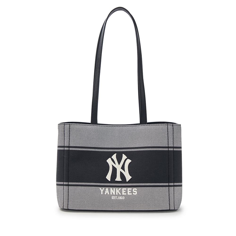 Varsity Lettering Logo Canvas Shoulder Bag New York Yankees
