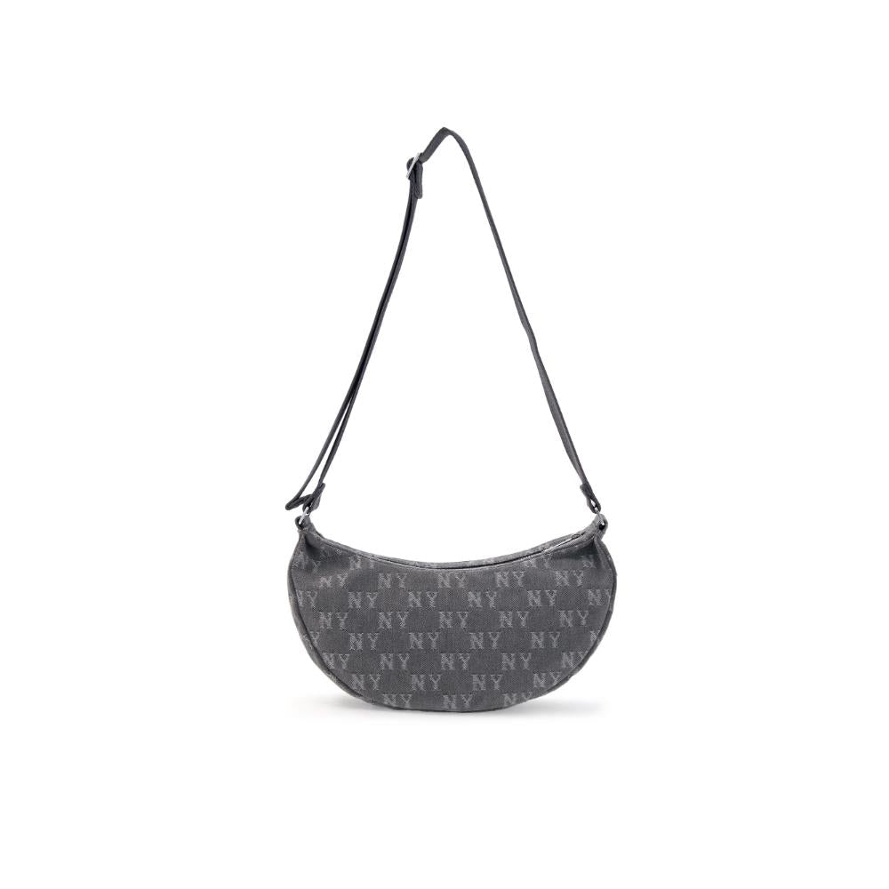 กระเป๋าสะพายไหล่  Classic Jacquard Denim Monogram Hobo Bag New York Yankees