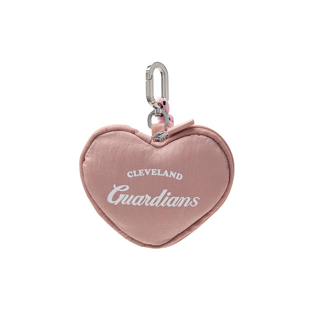 พวงกุญแจ Heart Pouch Keyring Cleveland Guardians