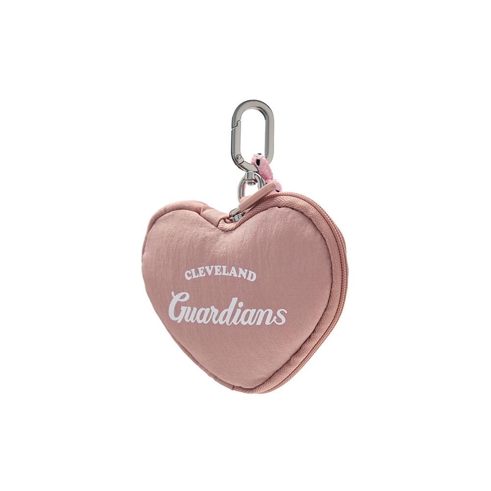 พวงกุญแจ Heart Pouch Keyring Cleveland Guardians