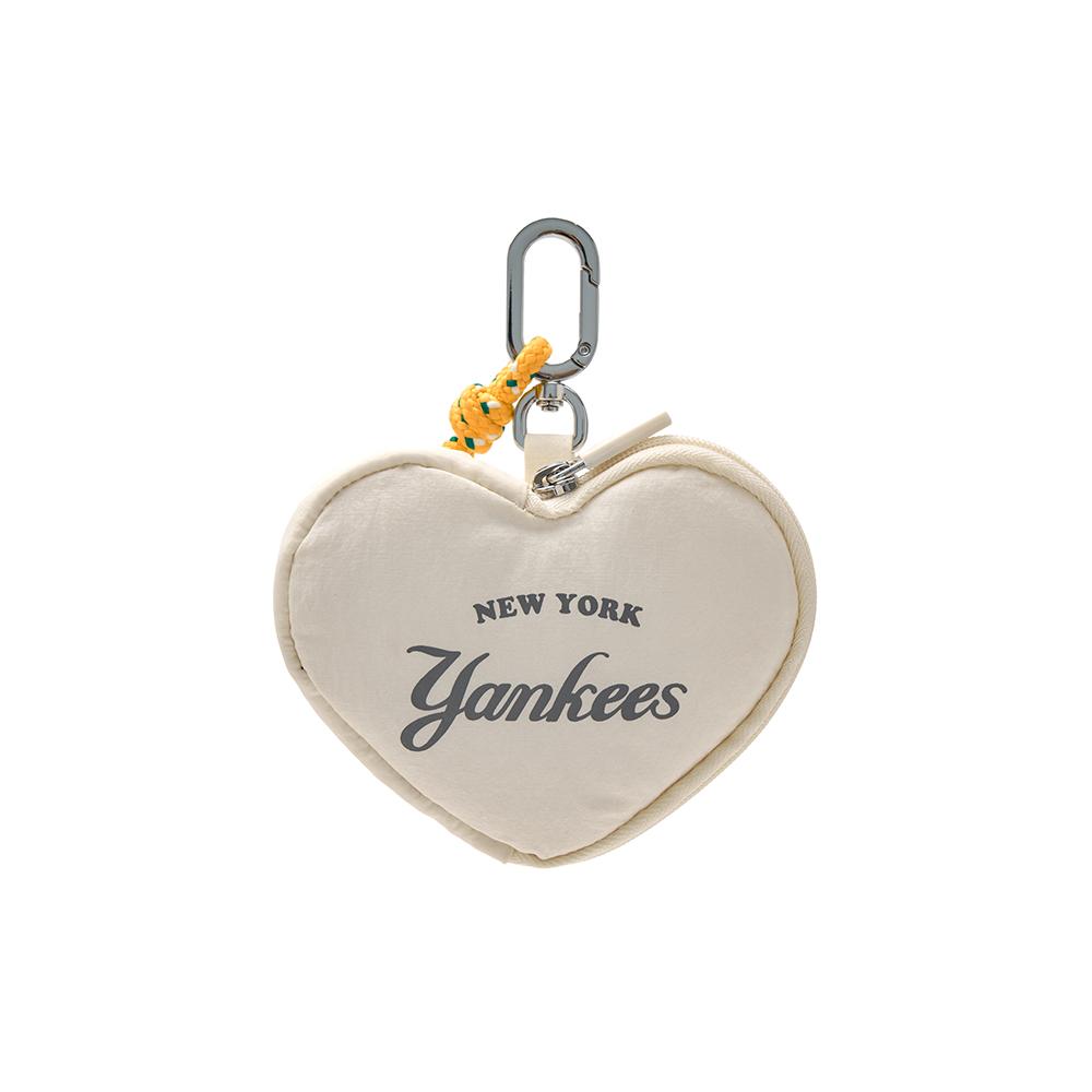 Heart Pouch Keyring New York Yankees