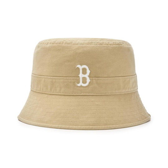 Basic Medium Logo Vinatge-Washing Bucket Hat Boston Red Sox