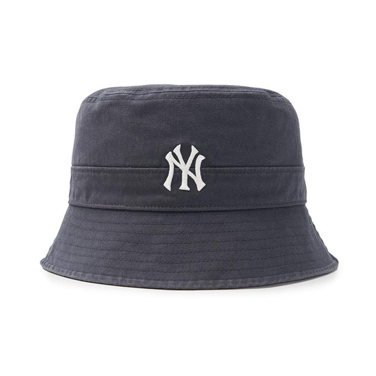 Basic Medium Logo Vinatge-Washing Bucket Hat New York Yankees