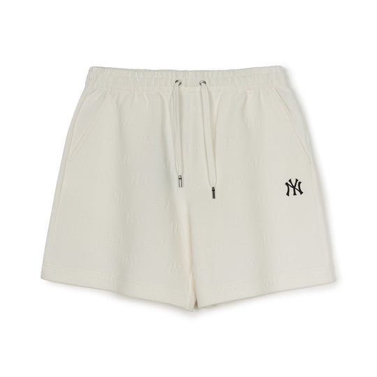 Tone-On-Tone Jacquard Dia Monogram 7" Shorts New York Yankees