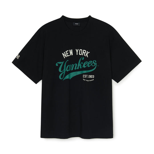 Varsity Vintage Graphic Oversized-fit T-shirt New York Yankees