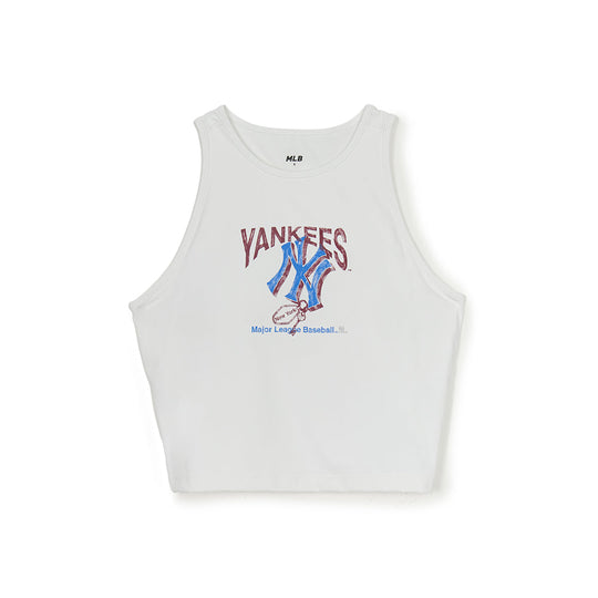 เสื้อกล้าม Women'S Athleisure Padded Crop Top New York Yankees