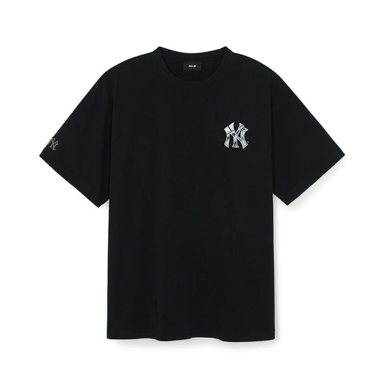 Basic Colorful Metal Logo Over Fit T-Shirts New York Yankees