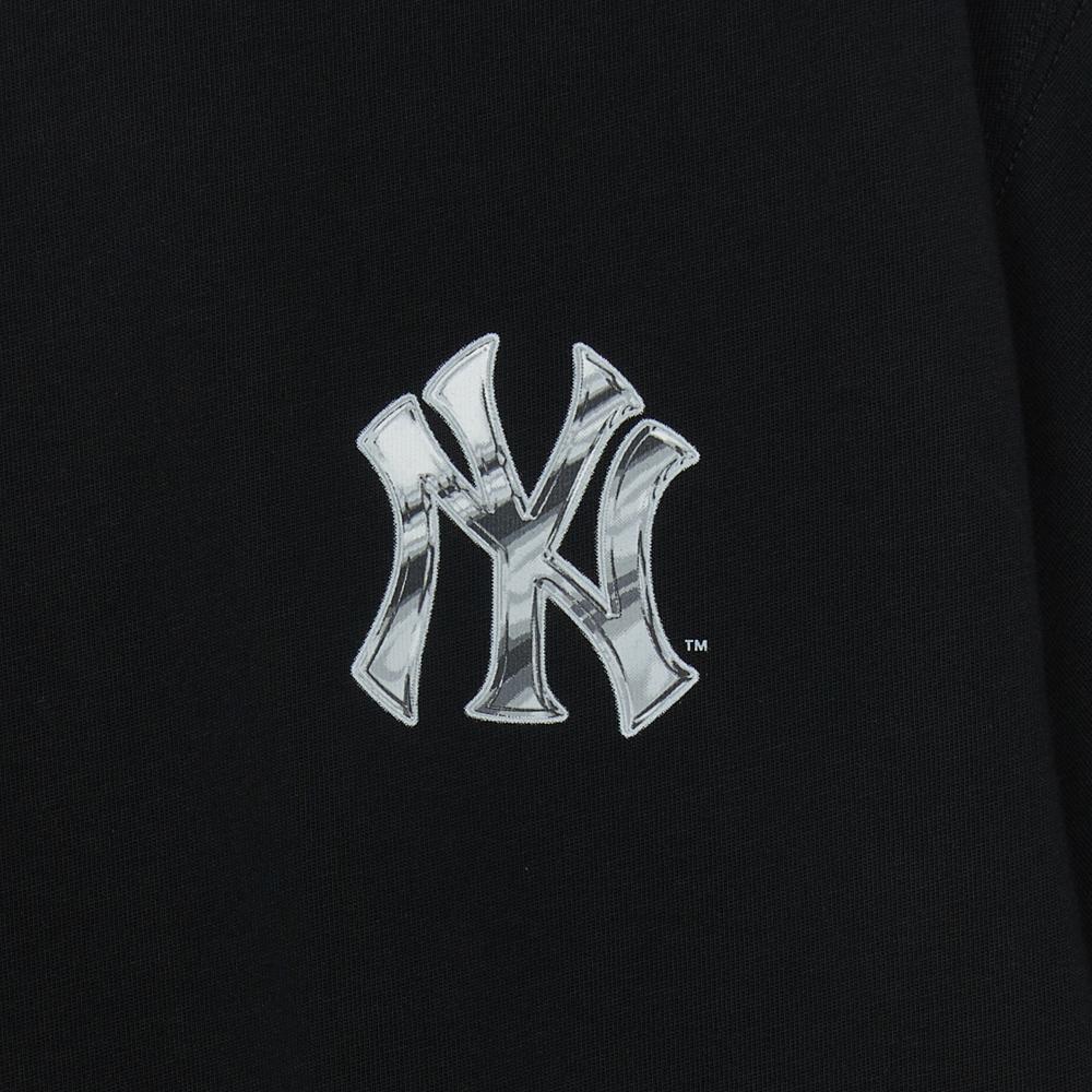 Basic Colorful Metal Logo Over Fit T-Shirts New York Yankees