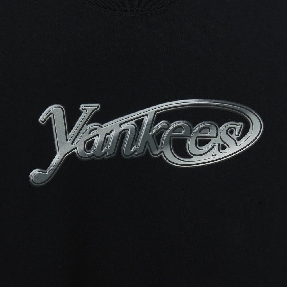 Basic Summer Street Logo Over Fit T-Shirts New York Yankees
