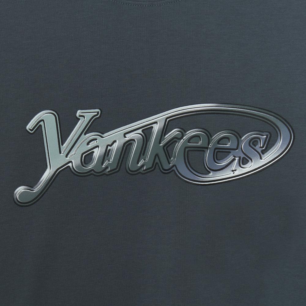 เสื้อยืด Basic Summer Street Logo Over Fit T-Shirts New York Yankees
