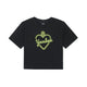 Heart New York Yankees Crop T-Shirts