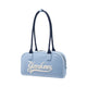 Denim Varsity Cursive New York Yankees Shoulder Bag