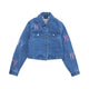 Denim Color Megagram New York Yankees Denim Jacket