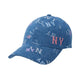 Denim Jacquard Megagram New York Yankees Ball Cap