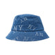 Denim Megagram New York Yankees Bucket Hat