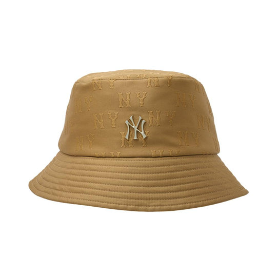 Jacquard Embo Monogram New York Yankees Bucket Hat