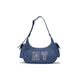 Denim Coopers Mega Logo New York Yankees Hobo Bag