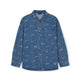 Denim Random Jacquard Monogram New York Yankees Denim Shirts