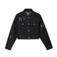 Denim Crystal Megagram New York Yankees Denim Jacket