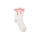 Varsity Cursive Boston Red Sox Socks