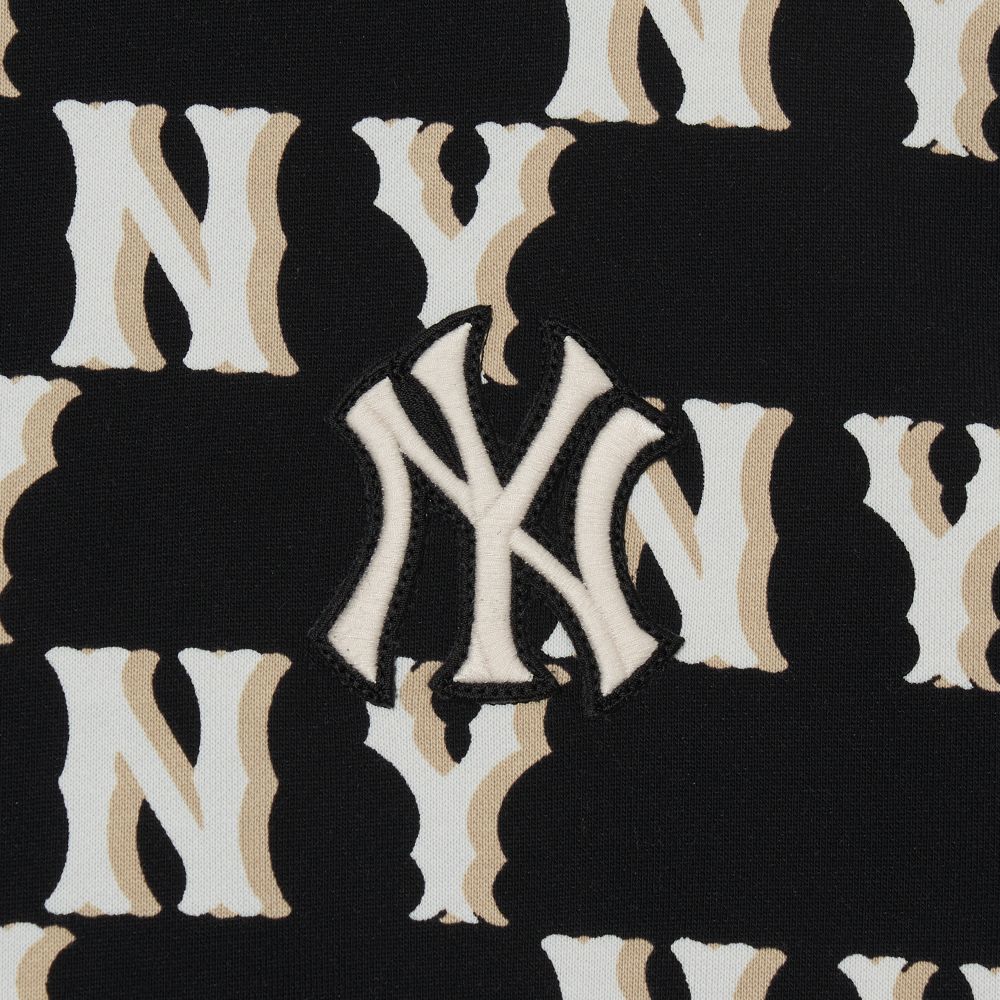 CLASSIC MONOGRAM ALLOVER JACQUARD OVERFIT SWEATSHIRTS NEW YORK YANKEES