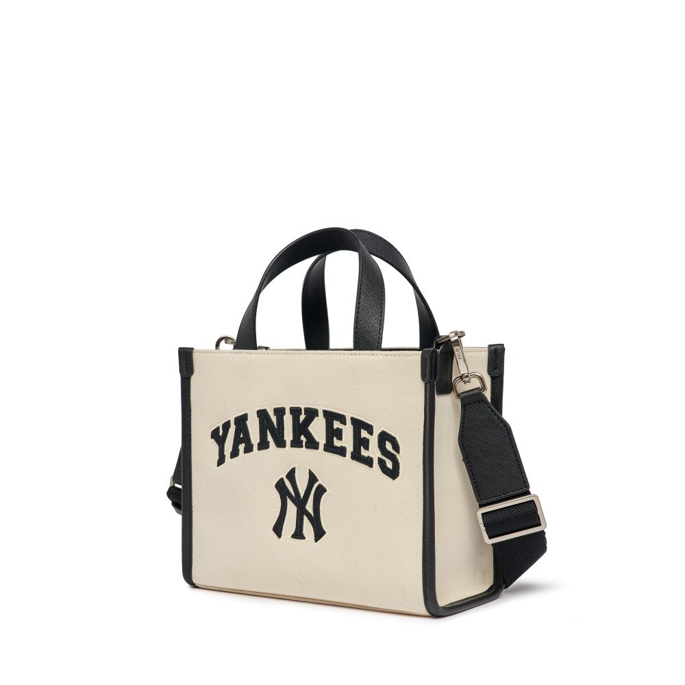 BASIC LETTERING CANVAS NEW YORK YANKEES S-TOTE BAG