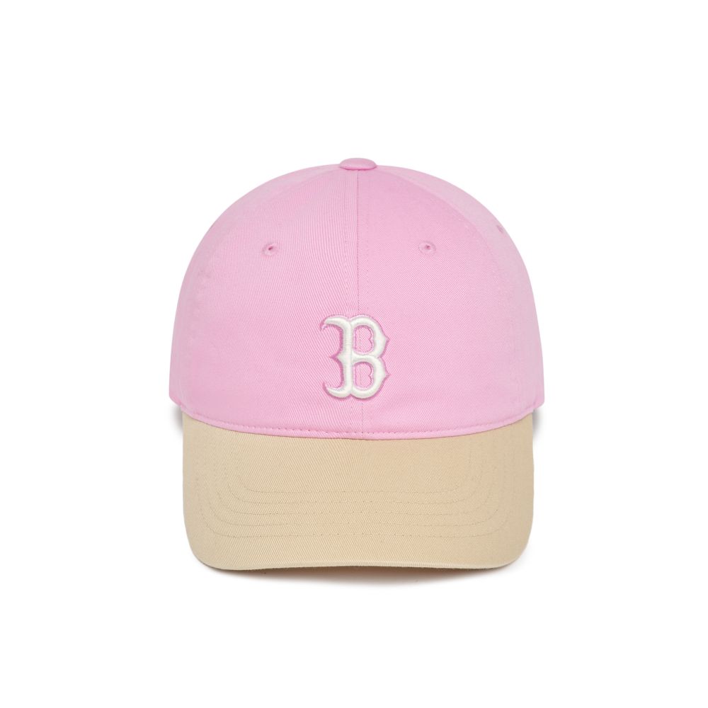 BASIC COLOR BLOCK UNSTRUCTURED BALL CAP BOSTON RED SOX