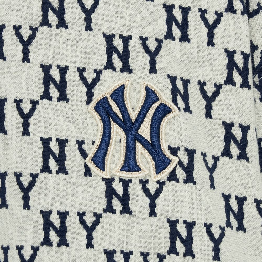 MLB Gradient Monogram Allover Overfit Sweatshirt New York Yankees
