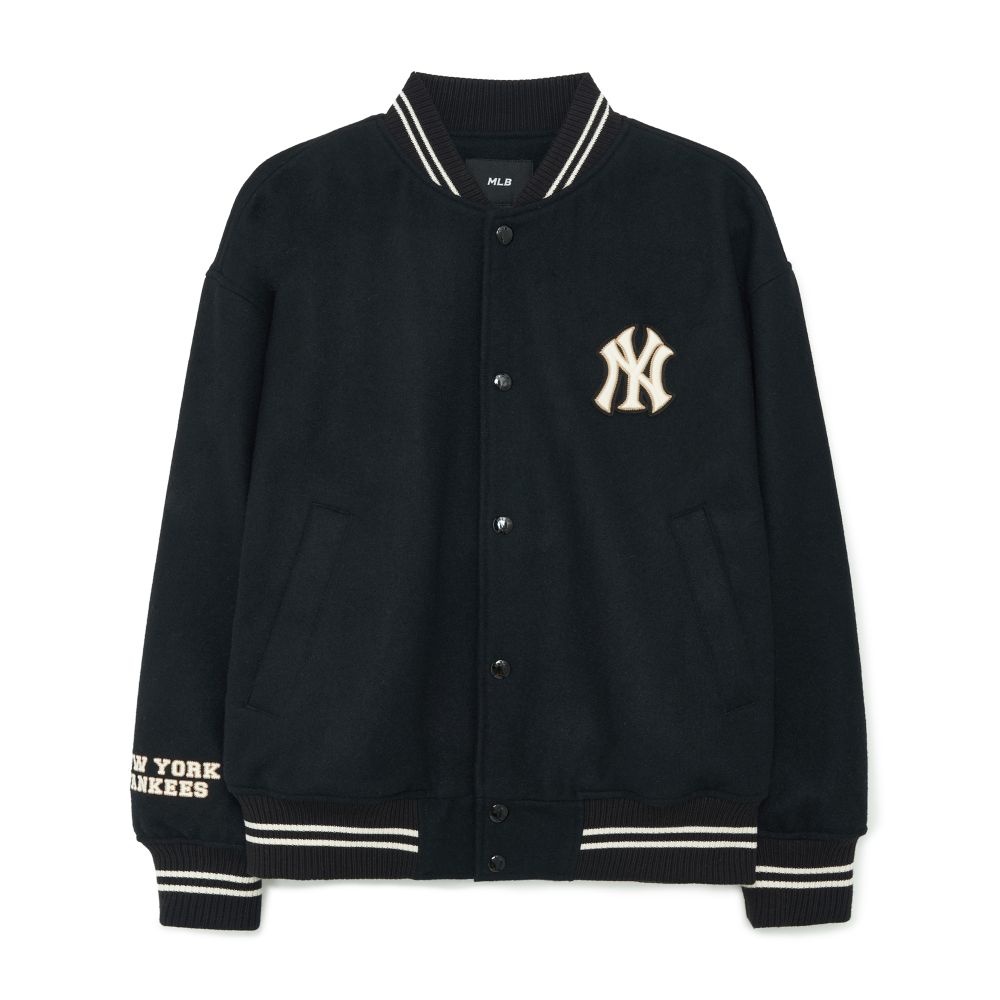 Wool Single Layer Varsity Jacket New York Yankees