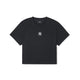 Basic Small Logo New York Yankees Crop T-Shirts